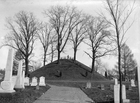 "Cemetery” from the Allegheny Observatory Records, ca. 1910-20. Image from the Historic Pittsburgh Archives. 