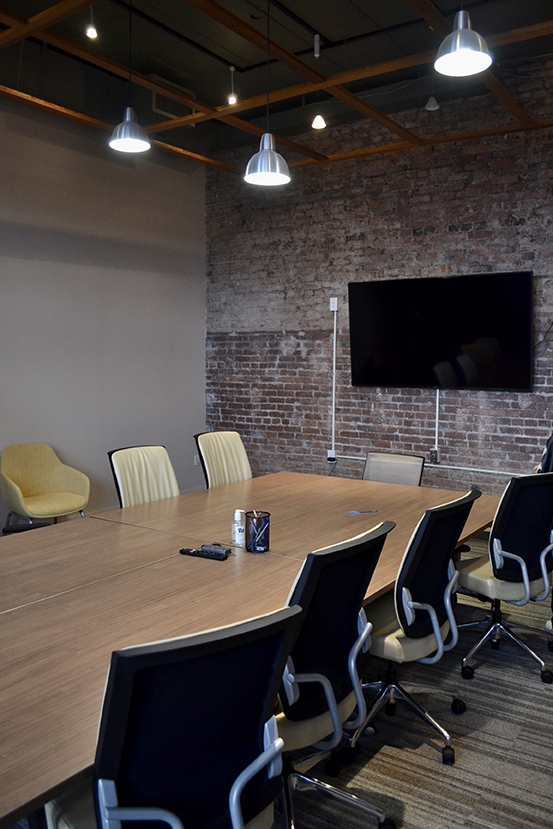 conference room, photo by Hadley Zonay